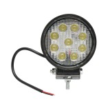 Lampa LED auto 27W cu 9 LED-uri, IP67, flood 60&deg;, 6000K, Breckner