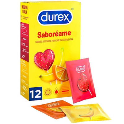 Prezervative Durex cu aroma de fructe, 12 Buc foto