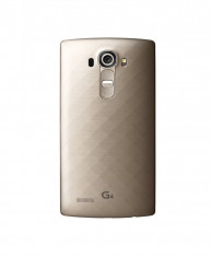 Capac baterie lg g4 h815 gold + husa ultra thin foto