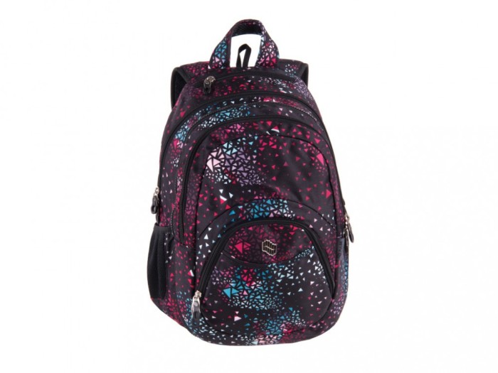 Ghiozdan Pulse 2 in 1 Teens Black Cosmos
