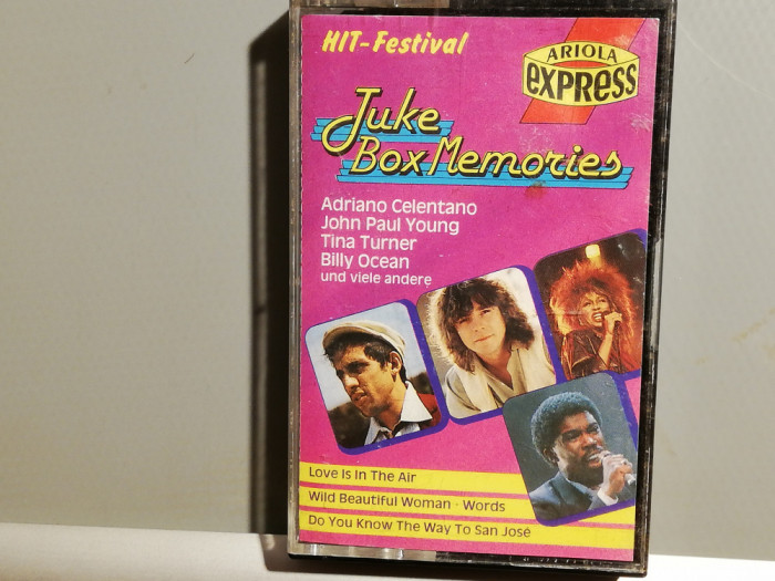 caseta audio JUKE BOX MEMORIES - Selectii - (1986/Ariola/RFG) - stare: Perfecta