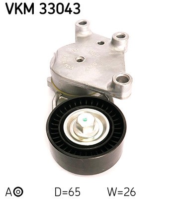 SKF VKM 33043 rola intinzator,curea transmisie