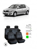 Cumpara ieftin Set huse scaune piele ecologica Dacia Logan (2004-2012)