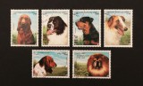 Afganistan 1998 - Set Complet de 6 Mărci Poștale "Rase de C&acirc;ini / Chinologie" (Dogs / Canines) - Cod: -A992