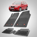 Covorase Skoda Fabia I Compatibile 2004-2007 | Black