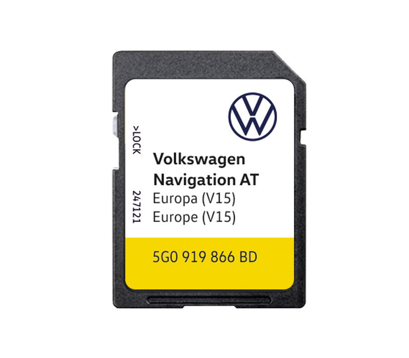 SD Card navigatie Original Volkswagen Golf 7 Discover Media MIB1 Europa V16  2022 | Okazii.ro