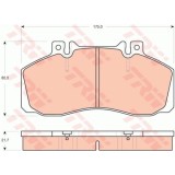 Set placute frana Trw GDB1695, parte montare : Punte spate