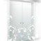 Usa culisanta Boss &reg; Duo model La Vie alb, 80+80x215 cm, sticla mata securizata, glisanta in ambele directii