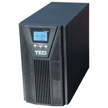 UPS 1000VA Online, dubla conversie, management, 2 schuko, -A0114953 SafetyGuard Surveillance foto