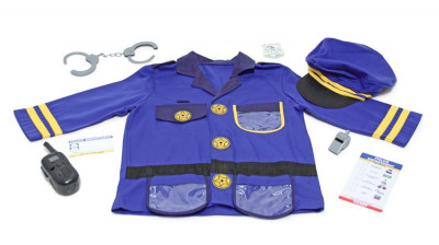 Costum carnaval copii Ofiter de Politie Melissa and Doug foto