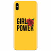 Husa silicon pentru Apple Iphone XS, Girl Power