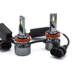Set Becuri LED compatibile H8 H11 50W
