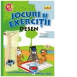 Jocuri si exercitii - Desen 5-6 ani