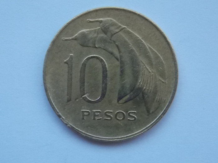 10 PESOS 1968 URUGUAY