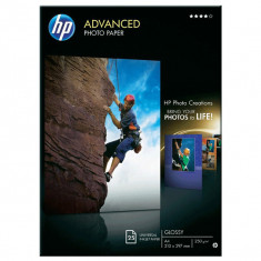 HP Advanced Glossy Photo Paper 250 g/m?-A4/210 x 297 mm/25 sht foto