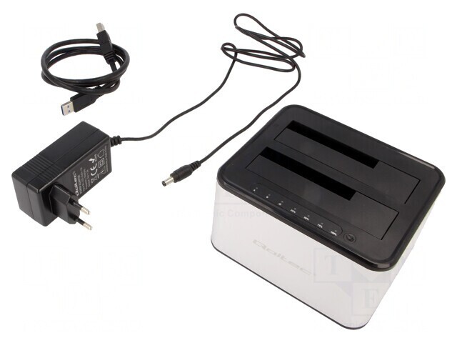 Stație de Andocare USB 3.0 Argintie