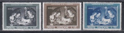 Vatican 1960 - Crăciun, MNH foto