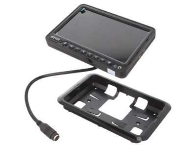 Afișaj TFT 7 inch 800x480 Negru 12VDC foto