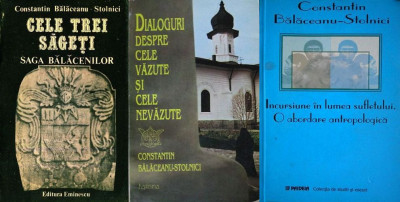 Constantin Balaceanu Stolnici - Cele trei sageti + Dialoguri + Incursiune lumea foto