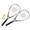 Set speed badminton, SUNFLEX SONIC II, 2 Rachete, 3 mingi, husa