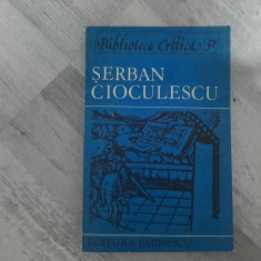 Serban Cioculescu de Mircea Vasilescu