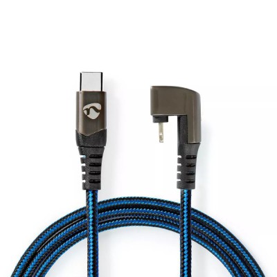 Cablu sincronizare incarcare USB Type C - Lightning 180 1m NEDIS foto