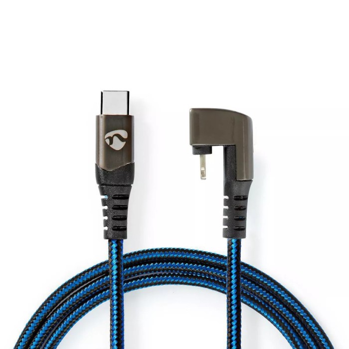 Cablu sincronizare incarcare USB Type C - Lightning 180 1m NEDIS