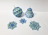 Cumpara ieftin Set decoratiuni Craciun albastre, ornamente , stelute, unicat