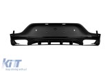 Difuzor tip GLC63 potrivit pentru bara de protectie spate A Design a Mercedes GLC Coupe C253 2016-2022 -oo--oo-, cu garnitura neagra Performance AutoT