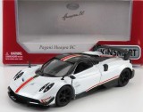 Macheta 2017 Pagani Huayra BC with printing &amp; wing, white Kinsmart
