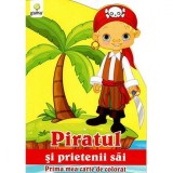 Cumpara ieftin Piratul si prietenii sai - Prima mea carte de colorat, Gama