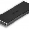 Rack extern M.2 B-Key SATA SSD NGFF compatibil 2230 2242 2260 2280 USB 3.0 carcasa aluminiu negru i-tec