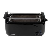 Prajitor de paine cu functie dezghetare, long slot, 4 felii, putere 1400 w, negru / ZLN 2713