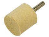 Disc abraziv lustruire metal p&acirc;slă cu ax