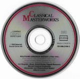 CD Classical Masterworks - Wolfgang Amadeus Mozart, fără coperți