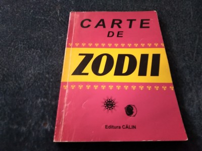 CARTE DE ZODII foto