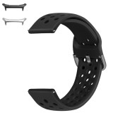 Curea din silicon, compatibila Samsung Galaxy Watch Ultra, Negru