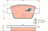 TRW GDB1485 COTEC set placute frana,frana disc