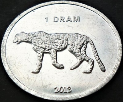 Moneda exotica 1 DRAM - NAGORNO KARABAH, anul 2013 *cod 639 A foto