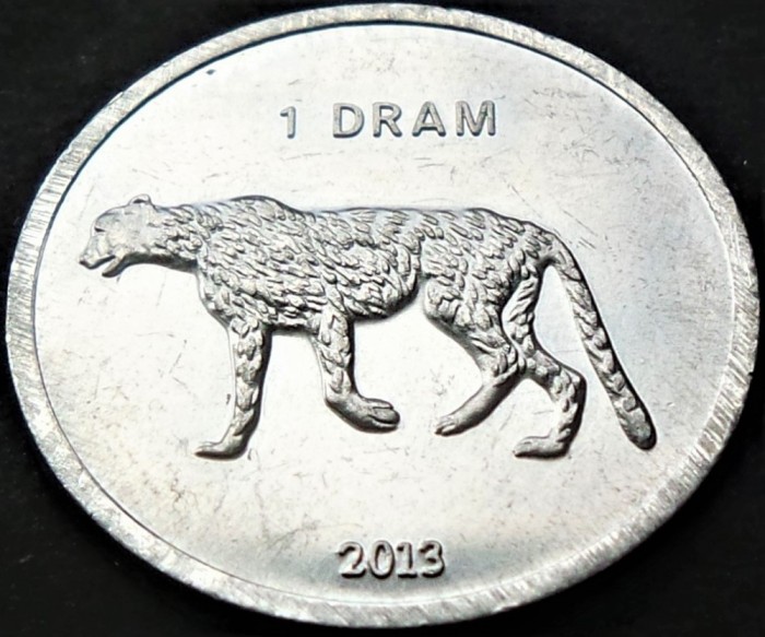 Moneda exotica 1 DRAM - NAGORNO KARABAH, anul 2013 *cod 639 A