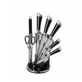 Set cutite 8 piese otel inoxidabil cu suport Zilan ZLN1634