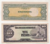 bnk bn Filipine 10 pesos (1943) aunc
