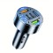 Incarcator auto 5 in 1, flippy, 3 x port usb fast charge qc3.1 si 2 x type c, pd 65w, negru