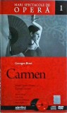 Cumpara ieftin Carte Georges Bizet - Carmen. Mari Spectacole de Opera Vol. 1, Editura Adevarul, colectia Biblioteca de Arta, Cartonata, Romana, Stare Buna.
