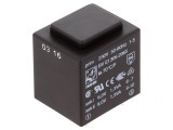 Transformator &icirc;ncapsulat 2,6VA 230V 6V 217mA PCB