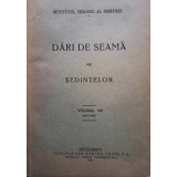 Dari de seama ale sedintelor, vol. VIII (Editia: 1926)