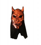 MASCA COSTUM DEVIL IDEALA PENTRU HALLOWEEN / CARNAVAL, ONE SIZE, 28 X 18 CM