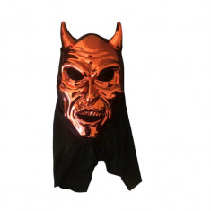 MASCA COSTUM DEVIL IDEALA PENTRU HALLOWEEN / CARNAVAL, ONE SIZE, 28 X 18 CM