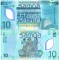 Samoa 10 Tala 2023 P-48 Polimer UNC