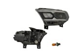Far Dodge Durango, 07.2020-, montare fata, stanga, Tip=USA; LED+PY27/7W; manual; negru; cu soclu bec; Omologare: SAE; LED; fara marcaj &amp;quot;DODGE&amp;qu